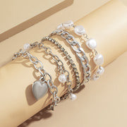 Special Shaped Imitation Pearl Vintage Baroque Bracelet