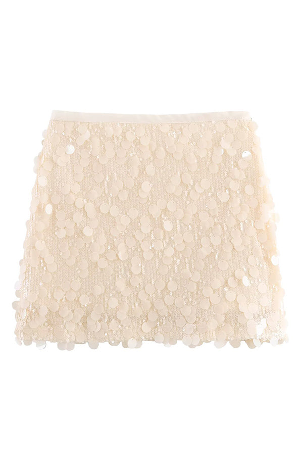 Fashion Sequin Sexy Slim Mini Skirt