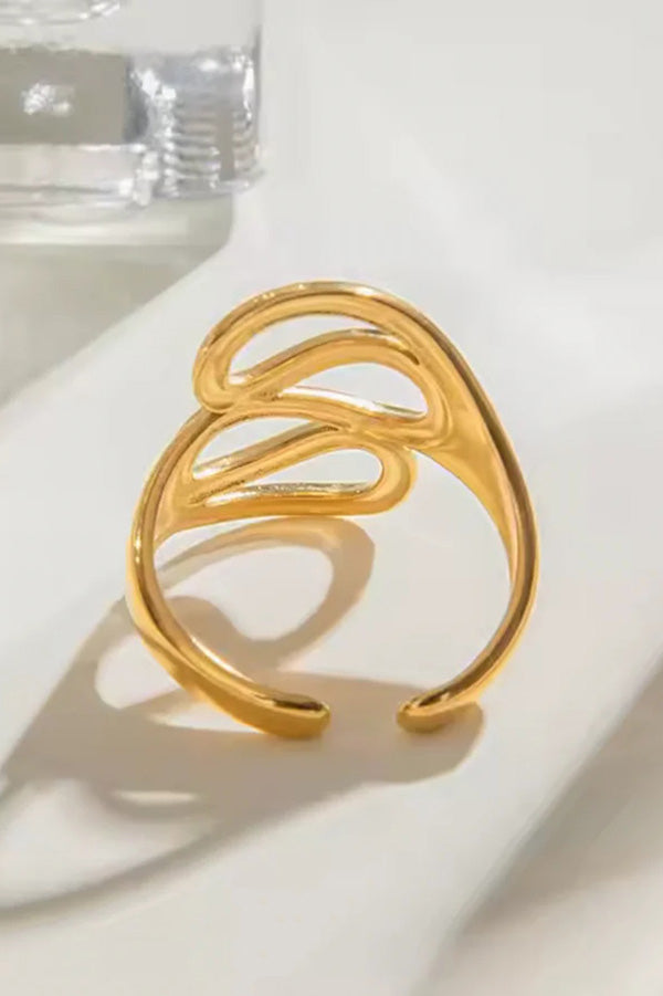 Stylish Curved Design Open Ring