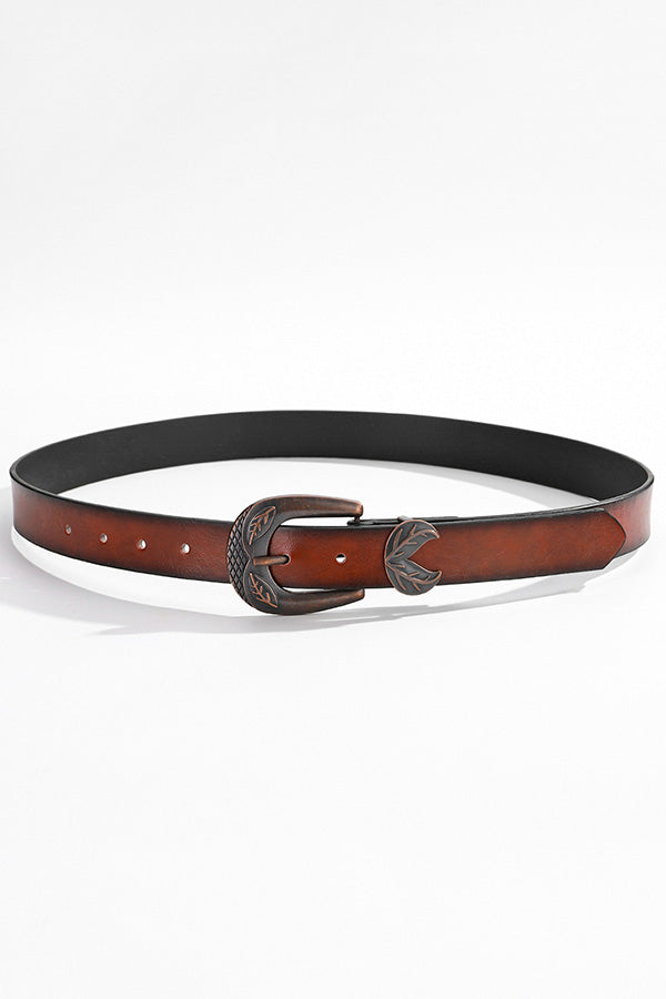 Simple Retro Versatile Pin Buckle Belt