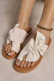 Casual Bow Soft Bottom Beach Sandals