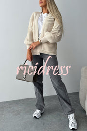 Coad Knitted Pocket Long Sleeved Cardigan