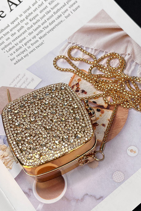 Fashionable and Personalized Diamond Mini Crossbody Bag