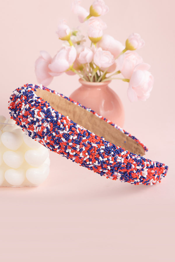 American Flag Color Matching Stylish Decorative Headband