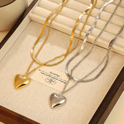 Fashionable and Simple Heart-shaped Jewelry