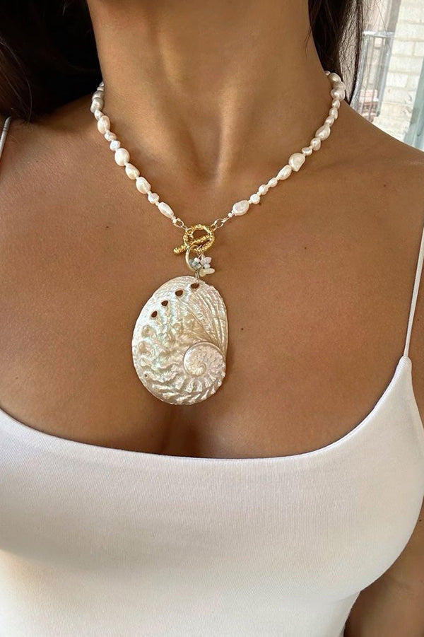 Ocean Style Natural Shell Necklace