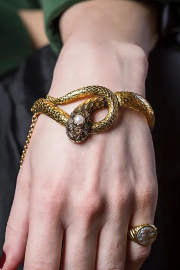 Medieval Vintage Snake Bracelet