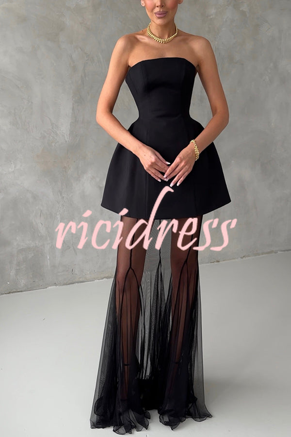 Modern Day Glam Off Shoulder Corset Waisted Mini Dress