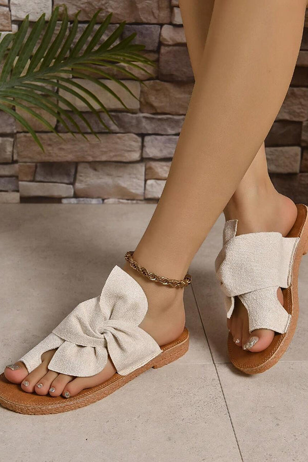 Casual Bow Soft Bottom Beach Sandals