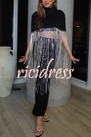 New Level High Waist Side Zipper Slit Midi Skirt