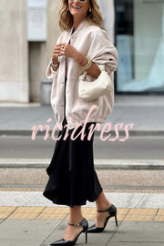 Stylish Loose-fitting Long-sleeved Pocket Casual Jacket