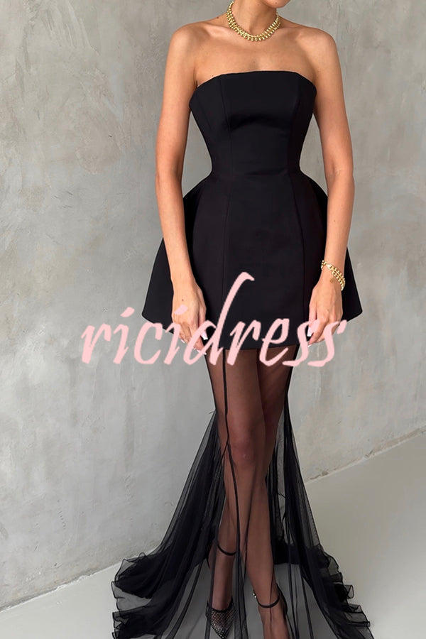 Modern Day Glam Off Shoulder Corset Waisted Mini Dress