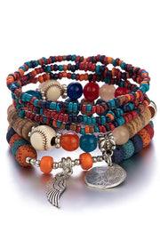 Stylish Bohemian Multi-Layer Elastic Beaded Bracelet