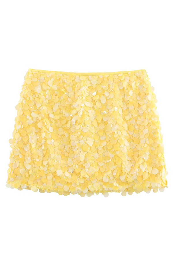 Fashion Sequin Sexy Slim Mini Skirt