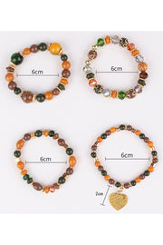 Stylish Bohemian Multi-Layer Crystal Beaded Bracelet