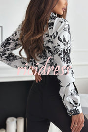 Fashion Printed Long Sleeve Casual Shirt