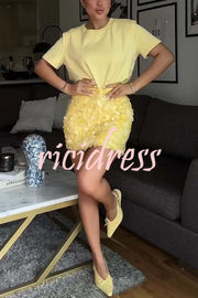 Fashion Sequin Sexy Slim Mini Skirt