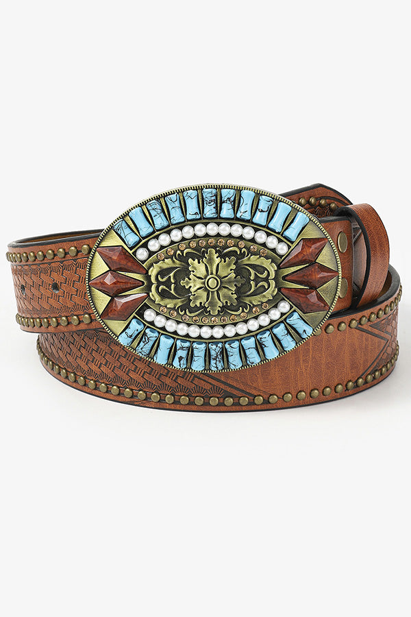 Bohemian Ethnic Style Retro Pattern Belt