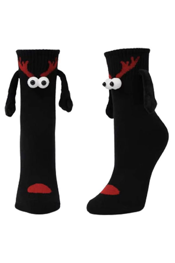 Christmas Cute Holding Hands Socks