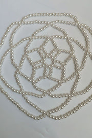 French-style Faux Pearl Openwork Hairnet