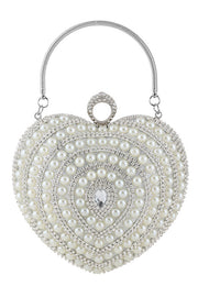 Banquet Fashionable Diamond-encrusted Pearl Versatile Handbag