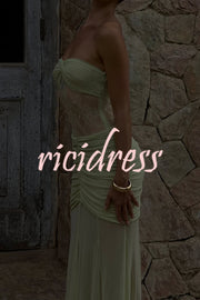 Fashion Lace Splicing Sexy Sleeveless Off-shoulder Slim Maxi Dress