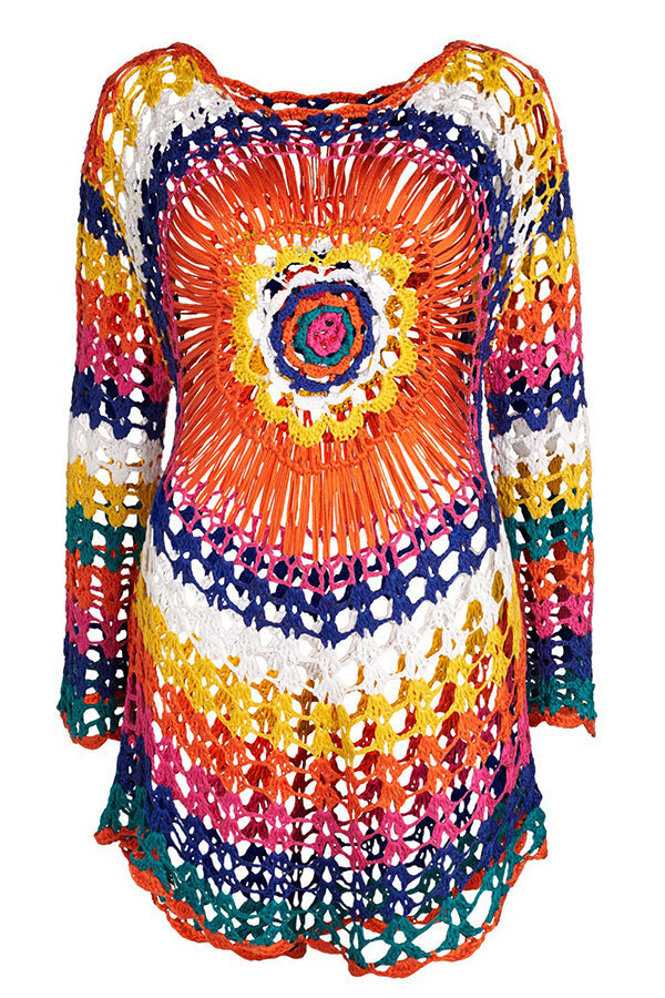 Malibu Dreaming Colorful Sun Protection Cover Up