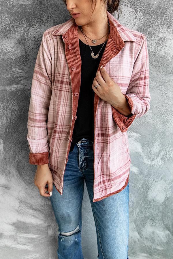 Creating A New Look Reversible Plaid Jacket