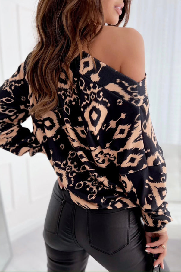 Casually Yours Printed Shift Loose Top