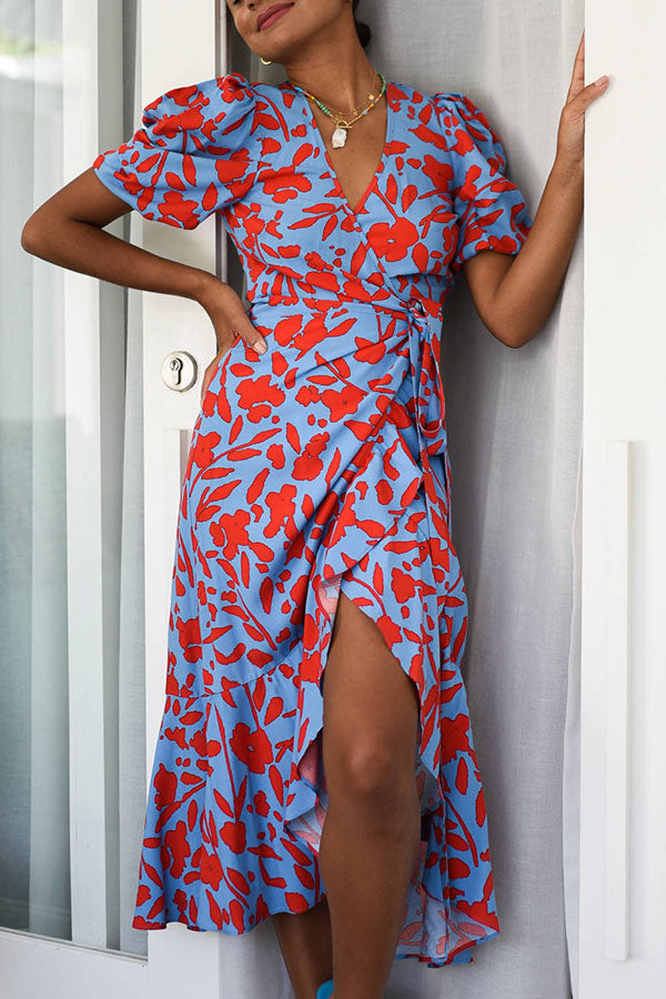 Gramercy Wrap Midi Dress-