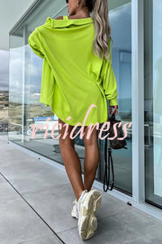 Count on Cozy Pocketed Oversized Shirt and Shorts Three Pieces Set
