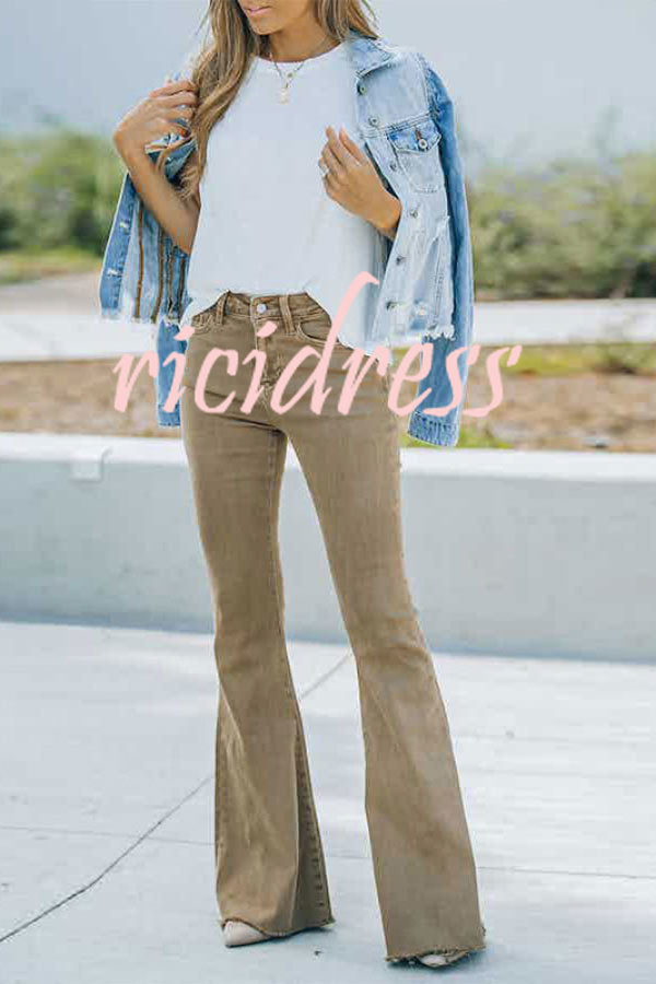 Versatile Daily Flared Jeans