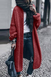 Long Sleeve Knitted Cardigan