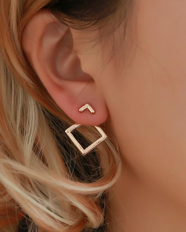 Geometric Pattern Earrings